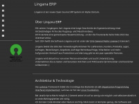 linganaerp.de Webseite Vorschau