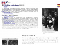 luftbruecke-berlin.de Webseite Vorschau