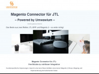 magento-connector.com Webseite Vorschau