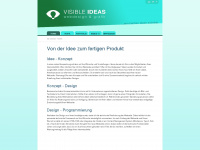 visible-ideas.de Webseite Vorschau