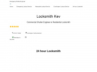 locksmith-kev.com Webseite Vorschau