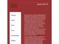 guppy-aktuell.com Webseite Vorschau