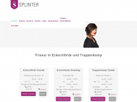 friseur-splinter.de Webseite Vorschau