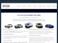 city-car-autovermietung.de Webseite Vorschau