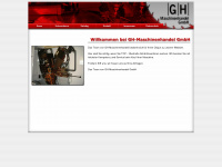 gh-maschinenhandel.de Webseite Vorschau