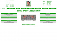 bike-und-sport-holdermann.de Webseite Vorschau