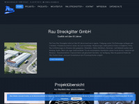 rau-streckgitter.de Webseite Vorschau