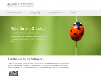 lannet.de Webseite Vorschau
