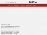 giema.com Webseite Vorschau