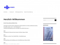 metallbau-maeck.de Webseite Vorschau