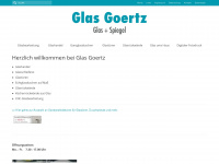glas-goertz.de Webseite Vorschau