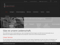 glas-hachtel.de Webseite Vorschau