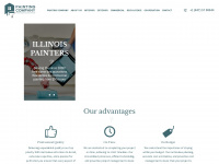 painting-company.pro Webseite Vorschau