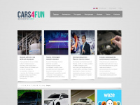 cars4fun.lv Webseite Vorschau