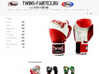 twins-fairtex.ru Webseite Vorschau