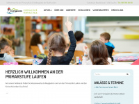 primarlaufen.ch Webseite Vorschau