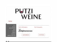 putziweine.com Webseite Vorschau