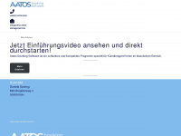 aatos-bookingsoftware.de Webseite Vorschau