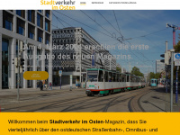 stadtverkehrimosten.de Webseite Vorschau