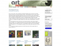 archibald-knox.com Webseite Vorschau