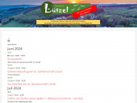 lützel.info Webseite Vorschau