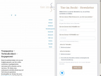 tierimrecht.de Webseite Vorschau