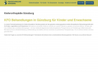 kieferorthopaedie-guenzburg.de Webseite Vorschau