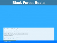 blackforestboats.de Webseite Vorschau