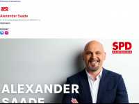 alexander-saade.de Webseite Vorschau