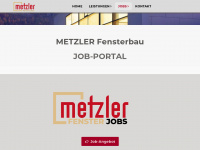 metzler-fenster.com Webseite Vorschau