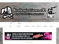 strassenpiratinnen.org Webseite Vorschau