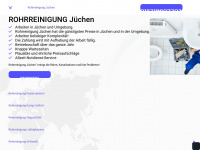 rohrreinigung-jüchen-pro.de Webseite Vorschau