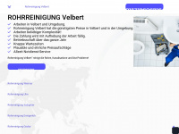 rohrreinigung-velbert-pro.de Webseite Vorschau