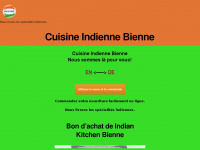 indiennebienne.ch Webseite Vorschau