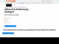 fleischer-abbruch.de Webseite Vorschau