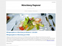 muenchberg-regional.de Webseite Vorschau