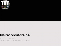 tnt-recordstore.de Webseite Vorschau