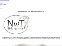 nwt-bildungshaus.de Webseite Vorschau