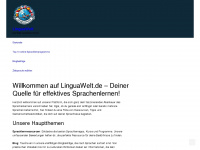 linguawelt.de Webseite Vorschau