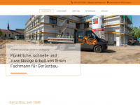 geruestbau-schlepzig.de Webseite Vorschau