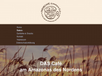 peenecafe.de Webseite Vorschau