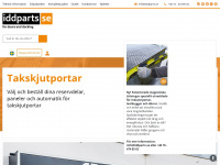 iddparts.se Webseite Vorschau