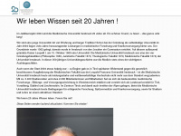 20jahre.i-med.ac.at Webseite Vorschau