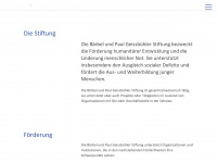 bpgstiftung.ch Webseite Vorschau