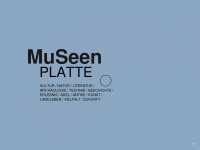 museenplatte.org Webseite Vorschau