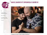 queertango-geneva.ch Webseite Vorschau