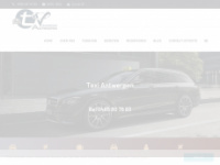 taxivervoer-antwerpen.be Webseite Vorschau