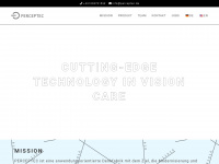 perceptec.de Webseite Vorschau