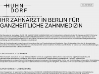 zahnmedizin-huhndorf.de Webseite Vorschau