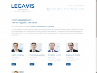 legavis.de Webseite Vorschau